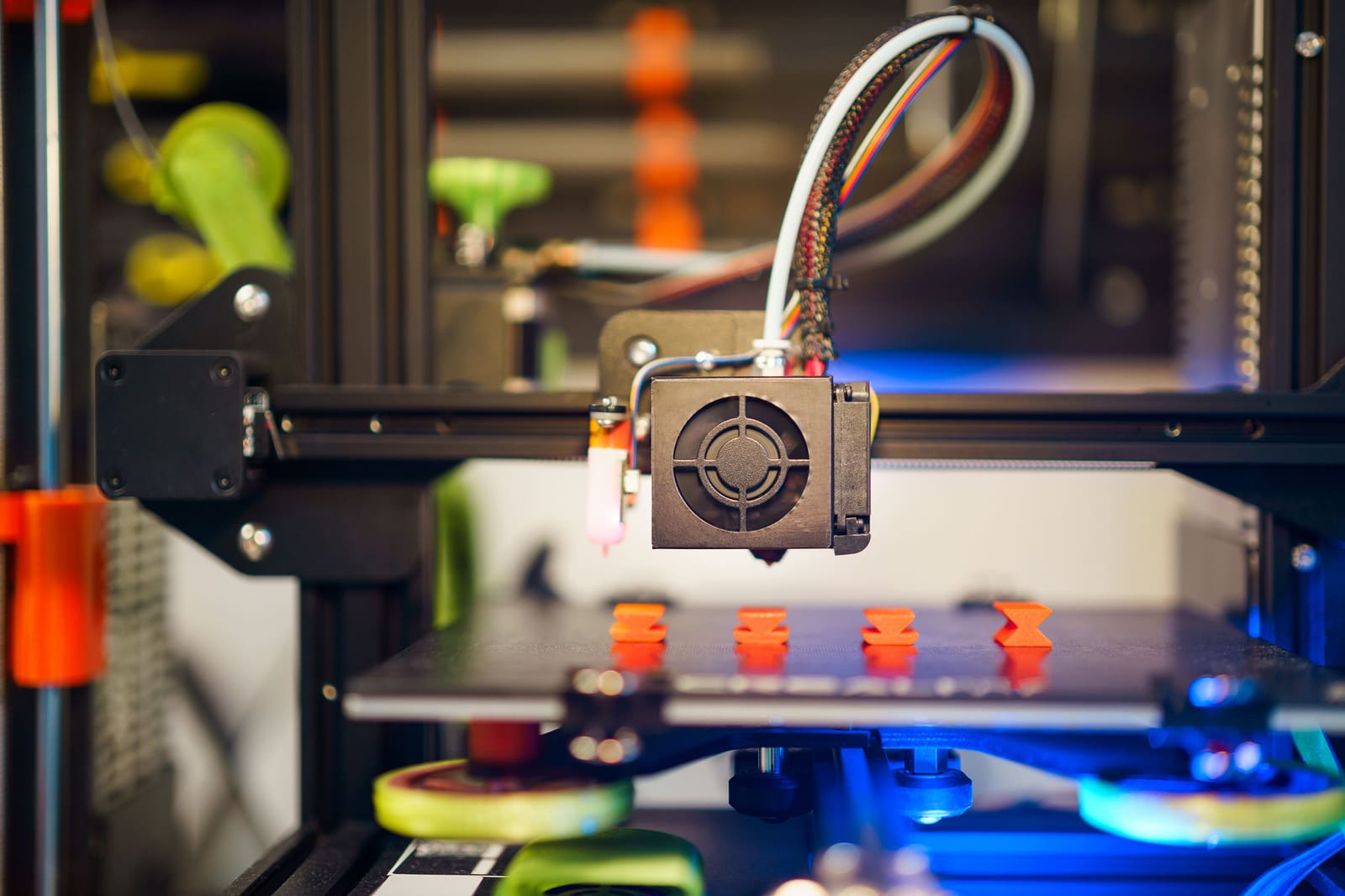 3D printed prototype parts