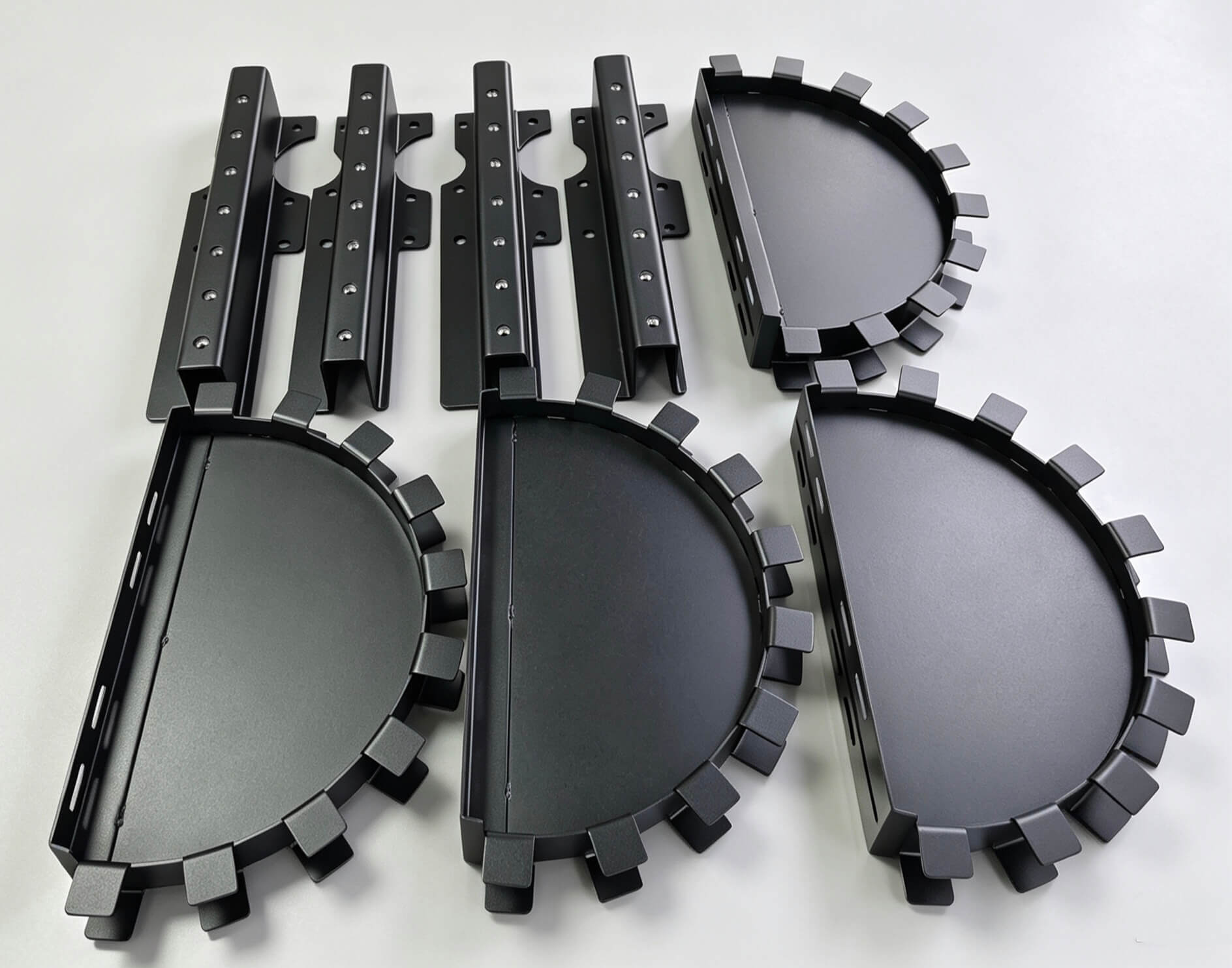 Matt black Powder Coating